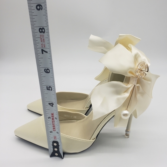 720- Women's Stiletto Heels Shoes Size EU 38 7.5 US - Picture 7 of 10